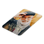 In Loving Memory モダン Photoエレガント Memorial マグネット (左側)