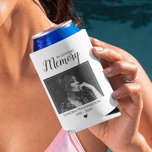 In Loving Memory | 遺影メモリアル 缶クーラー