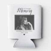 In Loving Memory | 遺影メモリアル 缶クーラー (裏面)