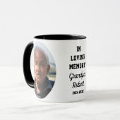 In Loving Memory 2 Photo Memorial Keepsake マグカップ (正面左)