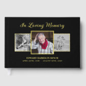 In Loving Memory 3写真葬儀記念サービス ゲストブック (正面)