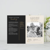 In Loving Memory 5-Photo エレガント Memorial Program (スタンド正面)