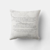 In Loving Memory | 6 Photo Collage Memorial クッション (裏面)