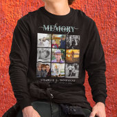 In Loving Memory 9 Photo Collage Memorial Tribute スウェットシャツ