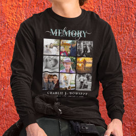 In Loving Memory 9 Photo Collage Memorial Tribute スウェットシャツ