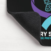 In Loving Memory Butterfly Dad Suicide Prevention  マウスパッド (コーナー)