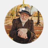 In Loving Memory Cardinal Memorial Keepsake セラミックオーナメント (裏面)