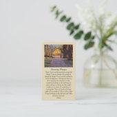 In Loving Memory Country side Memorial Card 名刺 (スタンド正面)