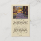 In Loving Memory Country side Memorial Card 名刺 (正面)