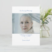 In Loving Memory Elegant Funeral Photo Program  プログラム (スタンド正面)
