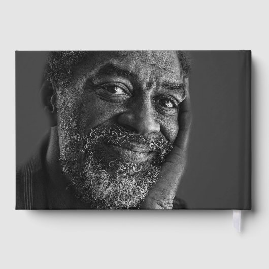 In Loving Memory Elegant Script 2-Photo ゲストブック (裏面)