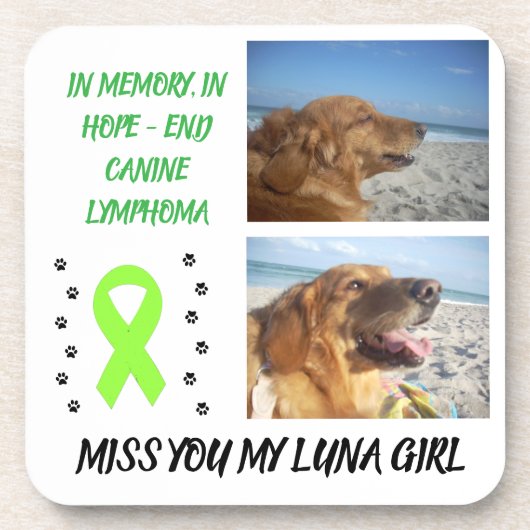 In Loving Memory - Forever In Our Hearts コースター (正面)