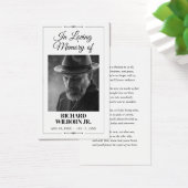 In Loving Memory Funeral Memorial Prayer Card (デスク)