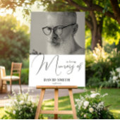 In Loving Memory - Funeral Photo for Grandpa ポスター