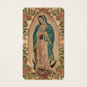 In Loving Memory Guadalupe Funeral Prayer Cards (正面)