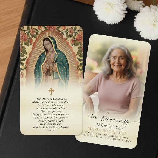 In Loving Memory Holy Mary of Guadalupe Prayer