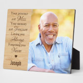 In Loving Memory Keepsake記念写真 フォトプラーク (側面)