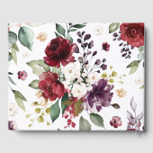 In Loving Memory Marsalaフローラ葬式ゲストブック ゲストブック (裏面)