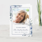 In Loving Memory Memorial Serviceプログラム プログラム (正面)