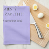 In Loving Memory of HM Queen Elizabeth II Tea Towe キッチンタオル (四つ折り)