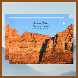 In Loving Memory of Lifeお祝い招待状 招待状