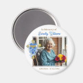 In Loving Memory | Photo Memorial マグネット (正面/裏面)