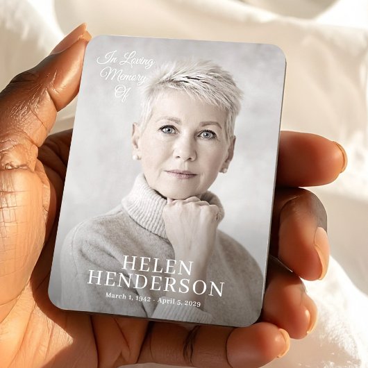 In Loving Memory, Photo Memorial Keepsake Custom マグネット