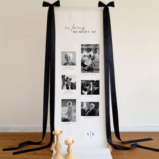 In Loving Memory Photo Wedding Display Wedding Mem 横断幕
