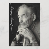 In Loving Memory Remembrance Photo Funeral プログラム (正面)