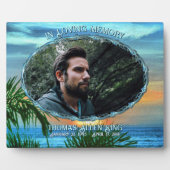 In Loving Memory Sunset 1557 フォトプラーク (正面)