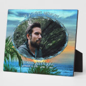 In Loving Memory Sunset 1557 フォトプラーク (側面)