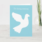 In loving memory White dove commemoration  カード (正面)
