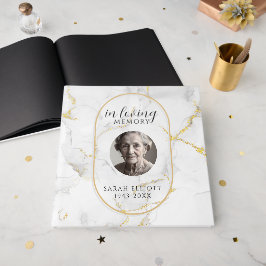 In Loving Memory  with Photo | marble  ゲストブック