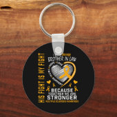 In March We Wear Orange Brother In Law Multiple Sc キーホルダー (正面)