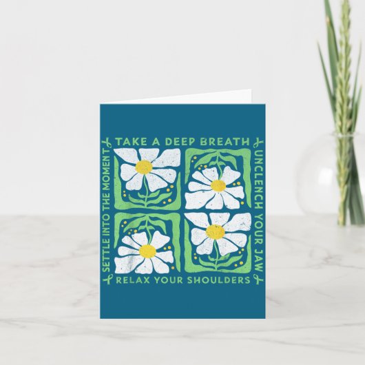 In May We Wear Green Mental Health Awareness  カード (正面)