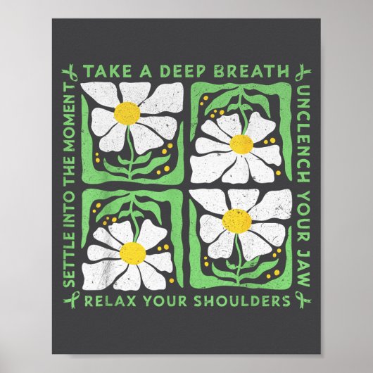 In May We Wear Green Mental Health Awareness  ポスター (正面)