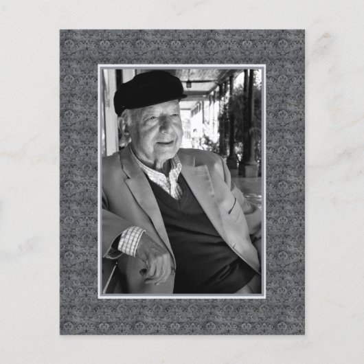 In Memoriam Remembrance Death Notice写真 チラシ (正面)