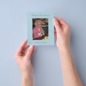 In Memoriam Remembrance Death Notice写真 チラシ (手)