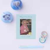 In Memoriam Remembrance Death Notice写真 チラシ (シングル)