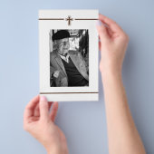 In Memoriam Remembrance Death Notice写真 チラシ (ハンドル)