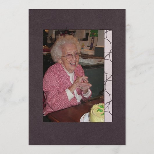 In Memoriam Remembrance Death Notice写真 プログラム (正面)