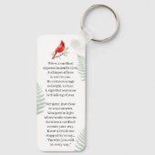 In Memory of | Cardinal Memorial Keepsake キーホルダー (裏面)