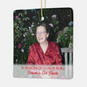 In Memory of | Cardinal Poem Memorial Keepsake セラミックオーナメント (左)