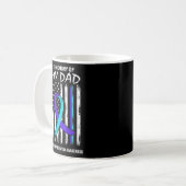 In Memory Of Dad Suicide Prevention Awareness Amer コーヒーマグカップ (正面左)