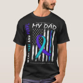 In Memory Of Dad Suicide Prevention Awareness Amer Tシャツ (正面)