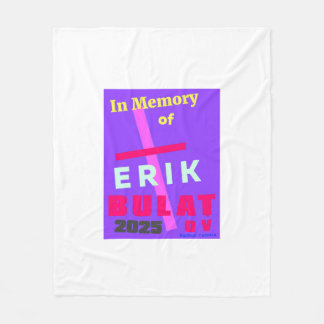 In Memory of Erik Bulatov フリースブランケット