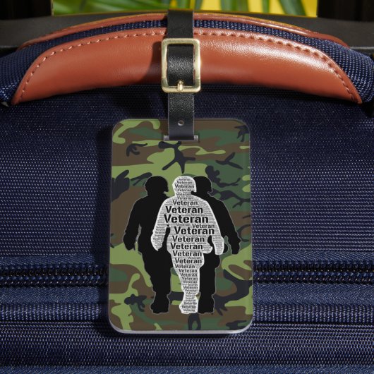 In Memory of Veterans Luggage Tag ラゲッジタグ (正面インサイチュ2)
