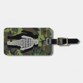 In Memory of Veterans Luggage Tag ラゲッジタグ (正面横)