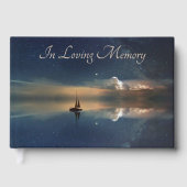 In Memory Sailing 遠くに to the Clouds ゲストブック (正面)