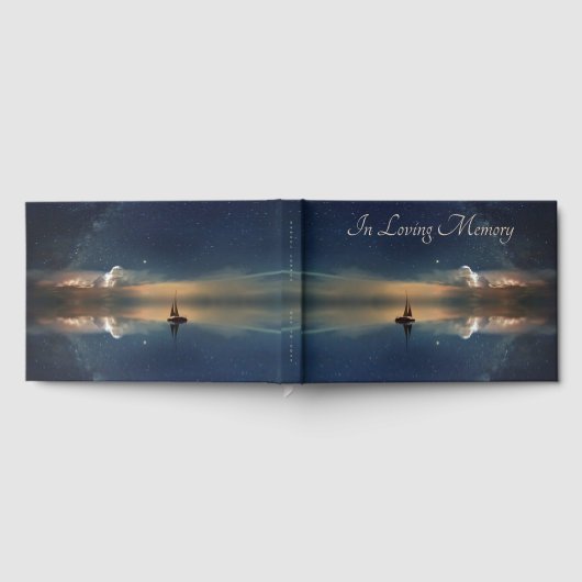 In Memory Sailing 遠くに to the Clouds ゲストブック (全面)